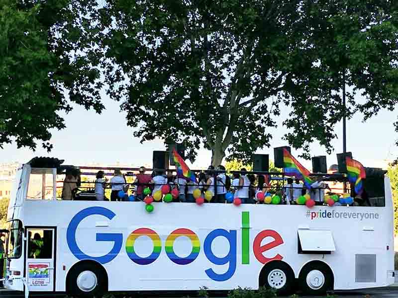 google bus world pride 2017