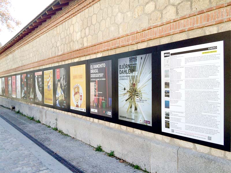 carteles rígidos para exterior