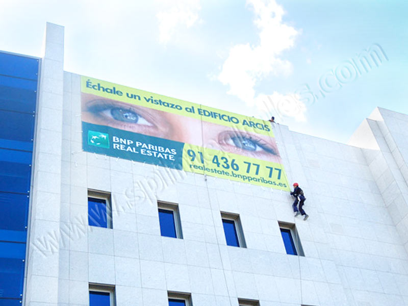impresión e instalación de lonas publicitarias