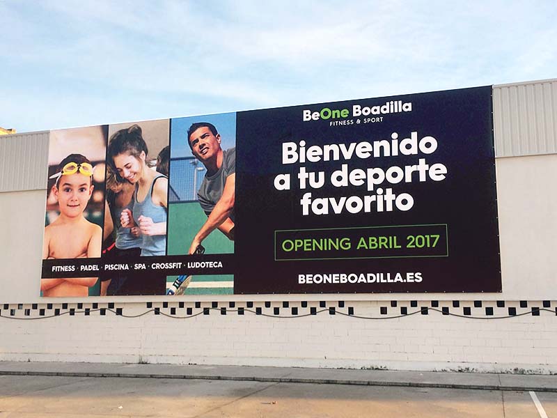 lonas fachadas exteriores beone